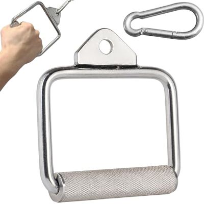 MuscleForge ® Eén handgreep voor katrol voor biceps, triceps, schouder- en rugkrachttraining, optrekstang met antislip rubberen handgreep, draaibaar MuscleForge ® Eén handgreep voor katrol voor biceps, triceps, schouder- en rugkrachttraining, optrekstang met antislip rubberen handgreep, draaibaar
