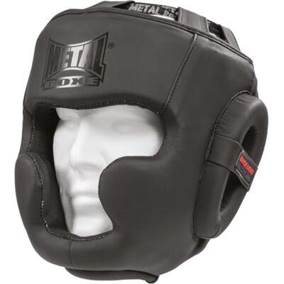 METAL BOXE Metal Bokshelm, zwart METAL BOXE Metal Bokshelm, zwart