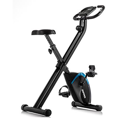ZIPRO Future X Hometrainer, fitnesstrometer, magnetisch, tot 110 kg, hometrainer, hometrainer, werkt op batterijen ZIPRO Future X Hometrainer, fitnesstrometer, magnetisch, tot 110 kg, hometrainer, hometrainer, werkt op batterijen