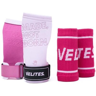 Velites Officiële Quad Pro Crossfit Games handschoenen Met Magnesium Manchetten Domineerd, Muscle Ups en Toes to Bar Velites Officiële Quad Pro Crossfit Games handschoenen Met Magnesium Manchetten Domineerd, Muscle Ups en Toes to Bar