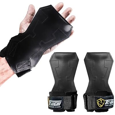 TAVIEW Hoogwaardige polsbandjes voor maximale ondersteuning: deadlift-handschoenen en grippads, alternatief voor fitness, sportschool, krachttraining zoals TAVIEW Hoogwaardige polsbandjes voor maximale ondersteuning: deadlift-handschoenen en grippads, alternatief voor fitness, sportschool, krachttraining zoals