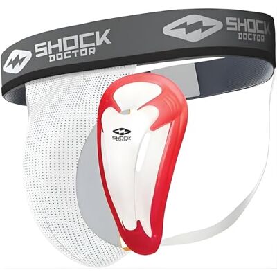 Shock Doctor 213 – houder en beschermhoes met Bioflex schaal – ontworpen voor vechtsporten: boksen, karate, taekwondo, Krav Maga, MMA, Muay Thai.. Shock Doctor 213 – houder en beschermhoes met Bioflex schaal – ontworpen voor vechtsporten: boksen, karate, taekwondo, Krav Maga, MMA, Muay Thai..