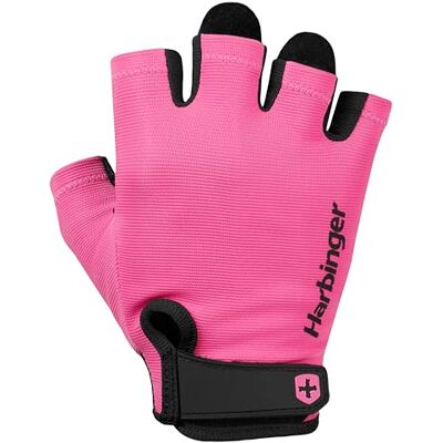Harbinger Power Weightlifting handschoenen, gewatteerde echte lederen palm biedt stevige grip met versterkte high-touch gebieden Harbinger Power Weightlifting handschoenen, gewatteerde echte lederen palm biedt stevige grip met versterkte high-touch gebieden