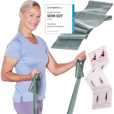 Theraband 2,50 m dans un sac en polyéthylène avec instructions (français Bande extensible pour entraînement complet du corps Bande de résistance Bandes d'entraînement pour la maison 100 Theraband 2,50 m dans un sac en polyéthylène avec instructions (français Bande extensible pour entraînement complet du corps Bande de résistance Bandes d'entraînement pour la maison 100