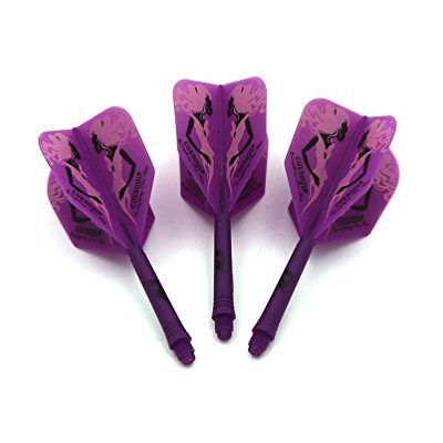 CUESOUL Rost Personnalisé Intégré Dartpfeile Schäfte Arbres et Fléchettes Vols Moyen, Ensemble de 3pcs Motif Dragon CUESOUL Rost Personnalisé Intégré Dartpfeile Schäfte Arbres et Fléchettes Vols Moyen, Ensemble de 3pcs Motif Dragon