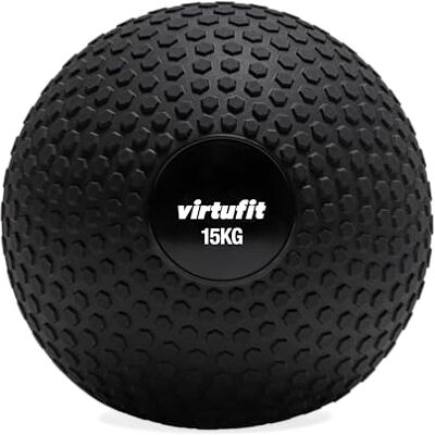 VirtuFit Slam Ball Fitnessbal, 15 kg, zwart VirtuFit Slam Ball Fitnessbal, 15 kg, zwart
