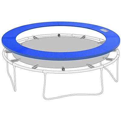 HOMCOM Vervanging Trampoline Beschermkussen Trampoline Spring Dekzeil UV-bestendig, Scheurbestendig HOMCOM Vervanging Trampoline Beschermkussen Trampoline Spring Dekzeil UV-bestendig, Scheurbestendig