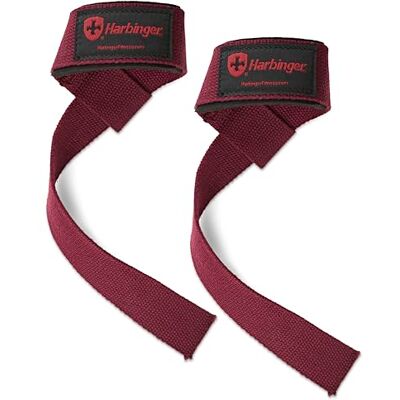 Harbinger Gewatteerde katoenen hefband, neopreen polssteun voor gewichtheffen, krachttraining, fitness Harbinger Gewatteerde katoenen hefband, neopreen polssteun voor gewichtheffen, krachttraining, fitness