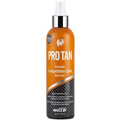 Pro Tan Overnight Competition Color Base Coat Original Suntan Brown Spray 8,5 fl. oz van ProTan Pro Tan Overnight Competition Color Base Coat Original Suntan Brown Spray 8,5 fl. oz van ProTan