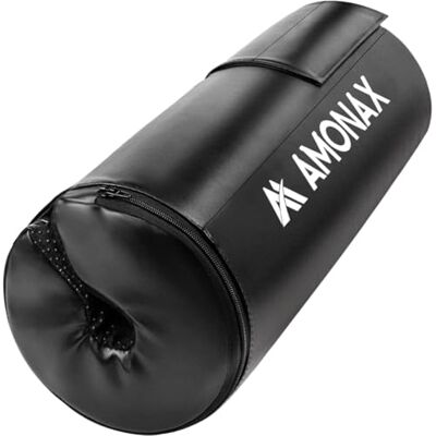 Amonax Heupduwen Halterkussen, extra dikke schuimvulling, fitnessaccessoires, fitness, training, kussensloop voor heupen, vrouwen en mannen Amonax Heupduwen Halterkussen, extra dikke schuimvulling, fitnessaccessoires, fitness, training, kussensloop voor heupen, vrouwen en mannen