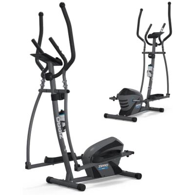 ZIPRO Shox Elliptische trainer tot 120 kg, elliptische trainer voor thuis, cardio-trainingsapparaat, trainingsoefeningen, hometrainer, 8 weerstandsniveaus ZIPRO Shox Elliptische trainer tot 120 kg, elliptische trainer voor thuis, cardio-trainingsapparaat, trainingsoefeningen, hometrainer, 8 weerstandsniveaus