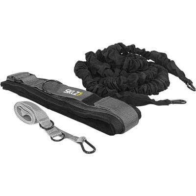 SKLZ Recoil 360, weerstandsriem, weerstandsaccessoires, 360 graden draaibare riem, zwart, 244 cm tot 609 cm SKLZ Recoil 360, weerstandsriem, weerstandsaccessoires, 360 graden draaibare riem, zwart, 244 cm tot 609 cm