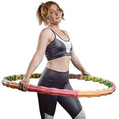 hoopomania Hoelahoep banden met massagenoppen en magneten 0,72-3,1 kg hoopomania Hoelahoep banden met massagenoppen en magneten 0,72-3,1 kg