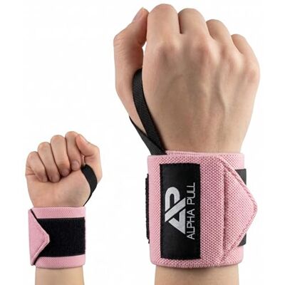Alpha ® Polsband voor krachttraining, polssteun voor fitness, krachttraining, gewichtheffen en crossfit, voor vrouwen en mannen Alpha ® Polsband voor krachttraining, polssteun voor fitness, krachttraining, gewichtheffen en crossfit, voor vrouwen en mannen