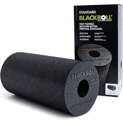 BLACKROLL ® STANDARD, klassieke foamroller voor zelfmassage van rug en nek, effectieve massage roller voor functionele training, 30 cm, zwart BLACKROLL ® STANDARD, klassieke foamroller voor zelfmassage van rug en nek, effectieve massage roller voor functionele training, 30 cm, zwart