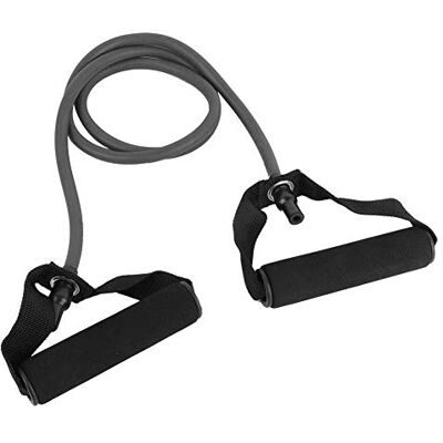 Vikye Weerstandsbandenset, oefenbanden van rubber, rekbaar, weerstandstouw, trainingsslang, stretch, fitness, home-set voor yoga, gym, zwart Vikye Weerstandsbandenset, oefenbanden van rubber, rekbaar, weerstandstouw, trainingsslang, stretch, fitness, home-set voor yoga, gym, zwart