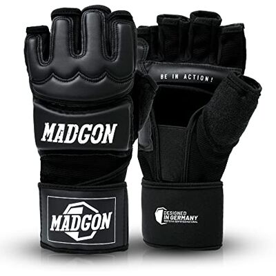 MADGON Professionele bokshandschoenen en MMA – Pro-kwaliteit voor training, bokszak, vrije gevechten, grappling en vechtsporten MADGON Professionele bokshandschoenen en MMA – Pro-kwaliteit voor training, bokszak, vrije gevechten, grappling en vechtsporten