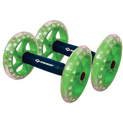 Schildkröt Fitness Set Dual Roller, 2 Roues Abdominales, Nouvelle Version avec Roulement à Boules, Roue à Noyau, Entraîneur Abdomina Schildkröt Fitness Set Dual Roller, 2 Roues Abdominales, Nouvelle Version avec Roulement à Boules, Roue à Noyau, Entraîneur Abdomina