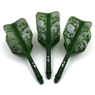 CUESOUL Rost Personnalisé Intégré Dartpfeile Schäfte Arbres et Fléchettes Vols Moyen, Ensemble de 3pcs Motif Dragon CUESOUL Rost Personnalisé Intégré Dartpfeile Schäfte Arbres et Fléchettes Vols Moyen, Ensemble de 3pcs Motif Dragon