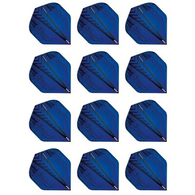 Dragon Hardcore Radical Set van 4 extra dikke standaard dartpijlen zwart en blauw (12 flights in totaal) Dragon Hardcore Radical Set van 4 extra dikke standaard dartpijlen zwart en blauw (12 flights in totaal)