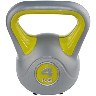 Sveltus Kettlebells fit, uniseks, volwassenen, geel, 4 kg Sveltus Kettlebells fit, uniseks, volwassenen, geel, 4 kg