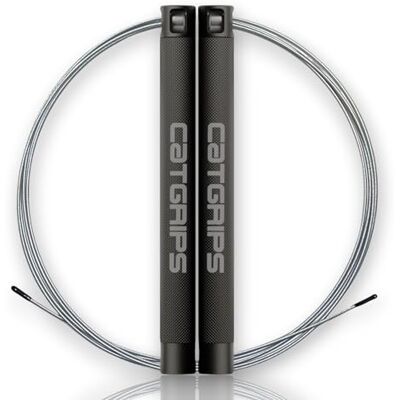 CrossCat CATGRIPS Corde à Sauter Crossfit, Corde a Sauter Crossfit, Jump Rope, Corde Crossfit, Jumping Rope, Jump Rope, Corde a Sauter Speed Rope CrossCat CATGRIPS Corde à Sauter Crossfit, Corde a Sauter Crossfit, Jump Rope, Corde Crossfit, Jumping Rope, Jump Rope, Corde a Sauter Speed Rope