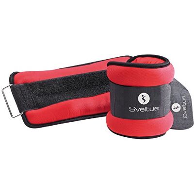 Sveltus Verzwaarde armbanden, lycra, 1,5 kg (paar) Sveltus Verzwaarde armbanden, lycra, 1,5 kg (paar)
