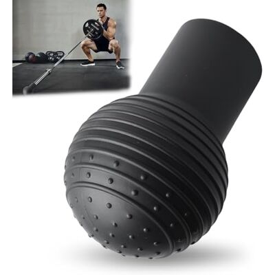 GBKDQQ Landmine Lange halteropzetstuk, 50 mm siliconen basis met 360 graden rotatie, compatibel met 5 cm olympische stangen, draagbaar, krachttraining, stabiel en GBKDQQ Landmine Lange halteropzetstuk, 50 mm siliconen basis met 360 graden rotatie, compatibel met 5 cm olympische stangen, draagbaar, krachttraining, stabiel en