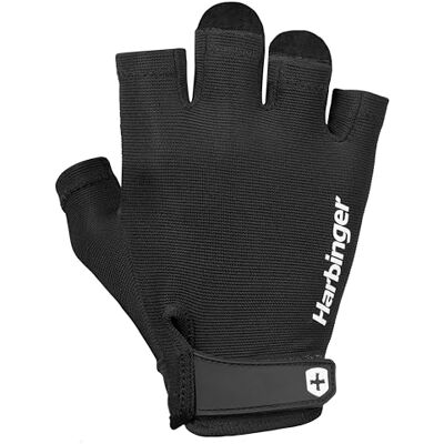 Harbinger Power Gloves, gevoerde handpalm van echt leer voor een stevige grip met versterkte aanraakzones Harbinger Power Gloves, gevoerde handpalm van echt leer voor een stevige grip met versterkte aanraakzones