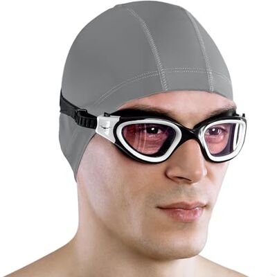AqtivAqua DX Zwembril, breed gezichtsveld, voor volwassenen, mannen, vrouwen, anti-condens, waterdicht AqtivAqua DX Zwembril, breed gezichtsveld, voor volwassenen, mannen, vrouwen, anti-condens, waterdicht