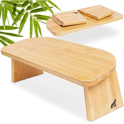Gorilla Opvouwbare meditatiebank van bamboe, ergonomische Seiza-kruk, yoga Meditatiekruk van bamboe, opvouwbare gebedsbank en kniezitje, yogastoel Seiza Gorilla Opvouwbare meditatiebank van bamboe, ergonomische Seiza-kruk, yoga Meditatiekruk van bamboe, opvouwbare gebedsbank en kniezitje, yogastoel Seiza