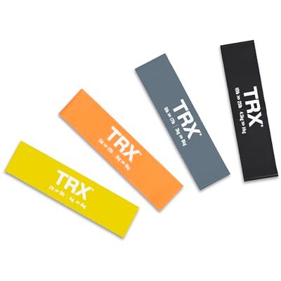 TRX Set van 4 trainingsbanden, verhoogt de trainingsintensiteit, draagbare trainingsuitrusting voor mannen en vrouwen TRX Set van 4 trainingsbanden, verhoogt de trainingsintensiteit, draagbare trainingsuitrusting voor mannen en vrouwen