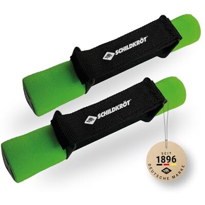 Schildkröt 1 paar softgrip halters, met draagtas Schildkröt 1 paar softgrip halters, met draagtas