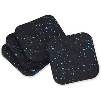SCSpecial 4 stuks loopbanden van schokabsorberend rubber SCSpecial 4 stuks loopbanden van schokabsorberend rubber