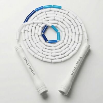 Elevate Rope Professioneel snelheidstouw 3 m verstelbaar springtouw PVC 5 mm met nylon kern voor cardio, dubbele sprongen en crossfit duurzaam springtouw Elevate Rope Professioneel snelheidstouw 3 m verstelbaar springtouw PVC 5 mm met nylon kern voor cardio, dubbele sprongen en crossfit duurzaam springtouw