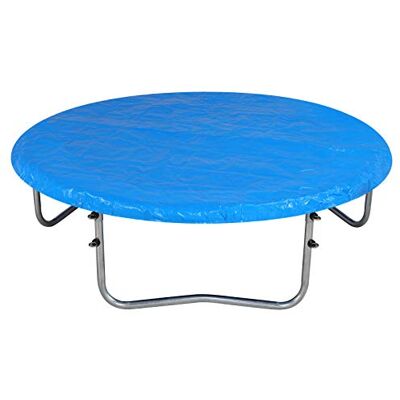 Monzana Trampoline-afdekking, diameter 183/244/305/366/427 cm, blauw, uv-bestendig, weerbestendig, regenbescherming Monzana Trampoline-afdekking, diameter 183/244/305/366/427 cm, blauw, uv-bestendig, weerbestendig, regenbescherming