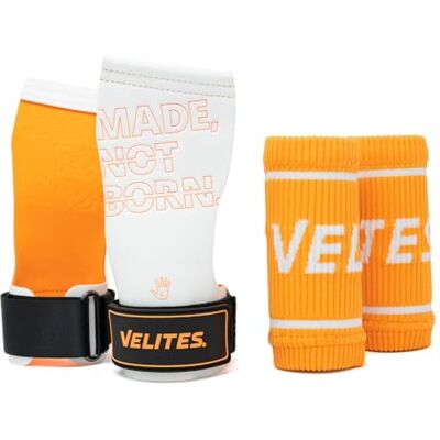 Velites Officiële Quad Pro Crossfit Games handschoenen Met Magnesium Manchetten Domineerd, Muscle Ups en Toes to Bar Velites Officiële Quad Pro Crossfit Games handschoenen Met Magnesium Manchetten Domineerd, Muscle Ups en Toes to Bar
