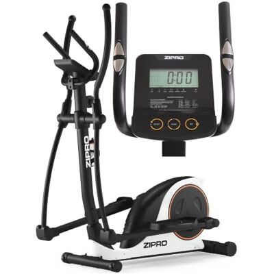 ZIPRO Hulk RS Elliptische trainer, tot 150 kg, elliptische trainer voor thuis, cardiotrainer, trainingsmachines, 8 weerstandsniveaus ZIPRO Hulk RS Elliptische trainer, tot 150 kg, elliptische trainer voor thuis, cardiotrainer, trainingsmachines, 8 weerstandsniveaus