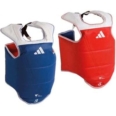 Adidas Wt Taekwondo Martial Arts Tkd Body Protector Borstbeschermer WT Taekwondo vechtsporten borstbeschermer TKD uniseks Adidas Wt Taekwondo Martial Arts Tkd Body Protector Borstbeschermer WT Taekwondo vechtsporten borstbeschermer TKD uniseks