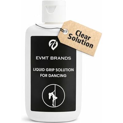 EVMT Brands Vloeibare grip oplossing voor dansen. Een beter alternatief voor Pole Fitness krijt. Geen rommel, zweetbestendig en gezonder voor je huid. Oplossing EVMT Brands Vloeibare grip oplossing voor dansen. Een beter alternatief voor Pole Fitness krijt. Geen rommel, zweetbestendig en gezonder voor je huid. Oplossing