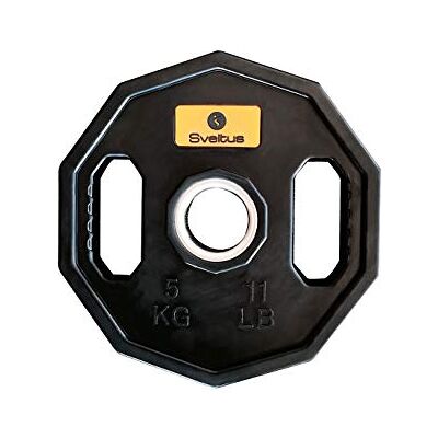 Sveltus Olympische starterschijf 5 kg x1 zwart Sveltus Olympische starterschijf 5 kg x1 zwart