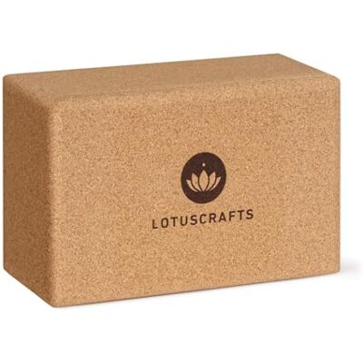 Lotuscrafts Yogabaksteen Luik Supra Grip – milieuvriendelijk – natuurkurk Portugal – yoga-blok Lotuscrafts Yogabaksteen Luik Supra Grip – milieuvriendelijk – natuurkurk Portugal – yoga-blok
