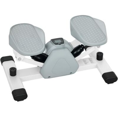 SPORTNOW Mini-stepper voor thuis, met lcd-display, grijs Antislip pedalen, tot 100 kg, voor beenoefeningen in het thuiskantoor. SPORTNOW Mini-stepper voor thuis, met lcd-display, grijs Antislip pedalen, tot 100 kg, voor beenoefeningen in het thuiskantoor.