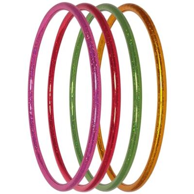 hoopomania Hoelahoep hoepels voor kinderen, sterkleuren, Ø 60/70/80 cm hoopomania Hoelahoep hoepels voor kinderen, sterkleuren, Ø 60/70/80 cm