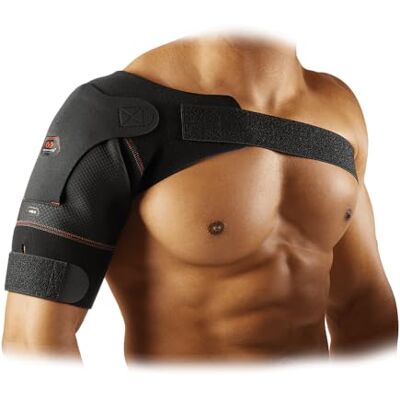 McDavid Unisex Lichtgewicht schoudersteun voor volwassenen 463, zwart, M McDavid Unisex Lichtgewicht schoudersteun voor volwassenen 463, zwart, M