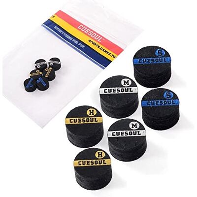 CUESOUL 6 stuks varkensstaart punten (multi) CUESOUL 6 stuks varkensstaart punten (multi)