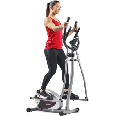 Sunny Health & Fitness Smart Megneitic Elliptique et Cross Trainer Entraînement complet du corps, résitance magnétique réglable, faible impact, fonction intelligente, moniteur numérique Sunny Health & Fitness Smart Megneitic Elliptique et Cross Trainer Entraînement complet du corps, résitance magnétique réglable, faible impact, fonction intelligente, moniteur numérique