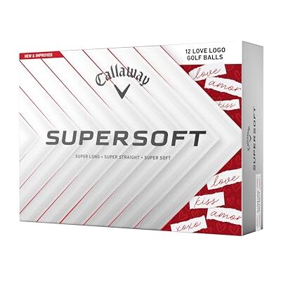Callaway Superzachte golfbal 2025, Love Heart Edition, Valentine Callaway Superzachte golfbal 2025, Love Heart Edition, Valentine