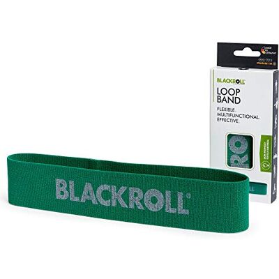 BLACKROLL ® Loop Band (32 cm) Weerstandsband voor fitnessoefeningen en training Elastisch textiel aangenaam op de huid thuis, sportschool, kantoor, park Made in Germany BLACKROLL ® Loop Band (32 cm) Weerstandsband voor fitnessoefeningen en training Elastisch textiel aangenaam op de huid thuis, sportschool, kantoor, park Made in Germany