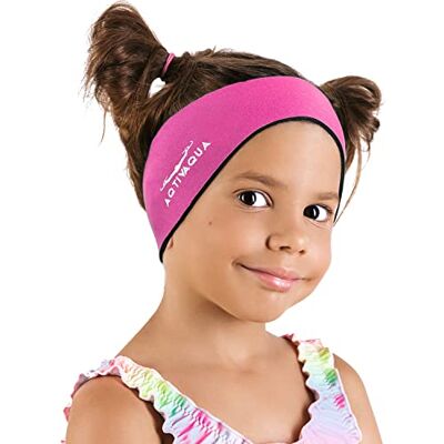 AqtivAqua Zwemband, oorbescherming, zwemmen, kinderen, volwassenen, mannen, vrouwen, baby's, oordopjes (roze, medium) AqtivAqua Zwemband, oorbescherming, zwemmen, kinderen, volwassenen, mannen, vrouwen, baby's, oordopjes (roze, medium)